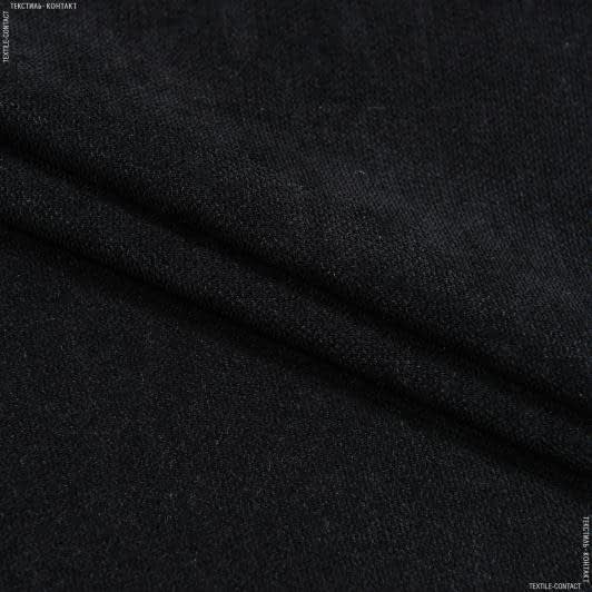 Ткани портьерные ткани - Микро шенилл МАРС / MARS черный