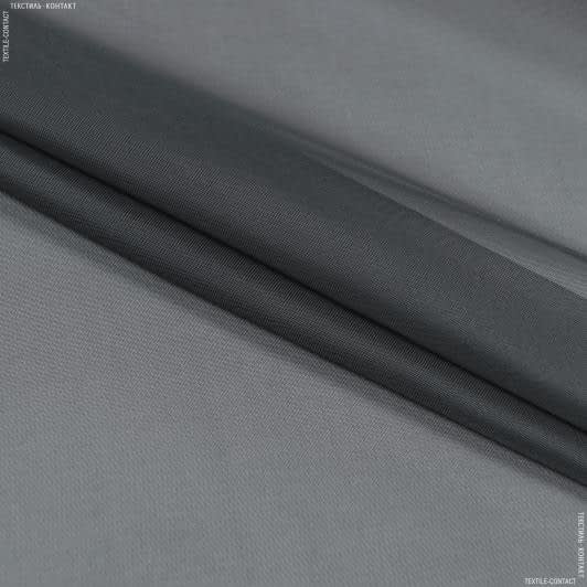 Тканини ненатуральні тканини - Тюль Вуаль /VUAL колір графіт