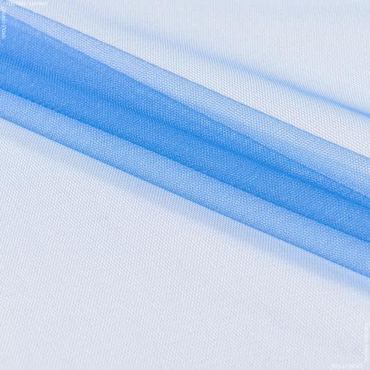 Ткани для скрапбукинга - Декоративная сетка мягкая  / ФАТИН / т. синий