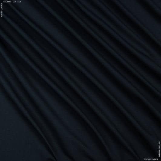 Ткани для спортивной одежды - Футер-стрейч  двунитка темно-синий