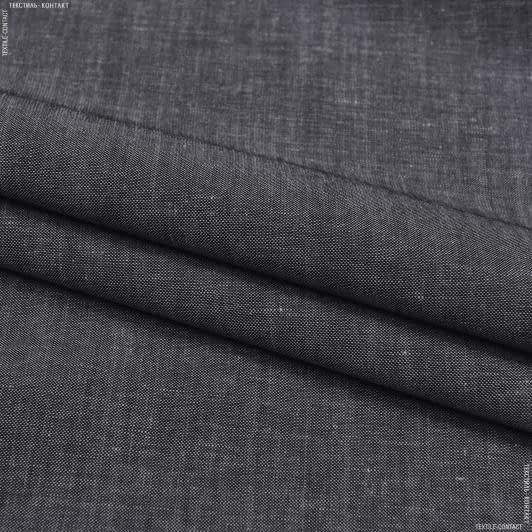 Ткани для брюк - Костюмный меланж серый