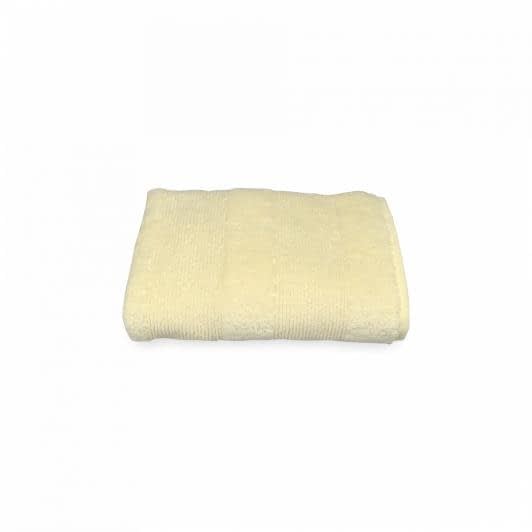 Тканини махрові рушники - Рушник махровий Рів'єра 50х90 кремовий