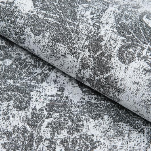 Тканини килимові покриття - Килимова доріжка з пвх АВАЛОН БАРОКО/ AVALON/ сірий