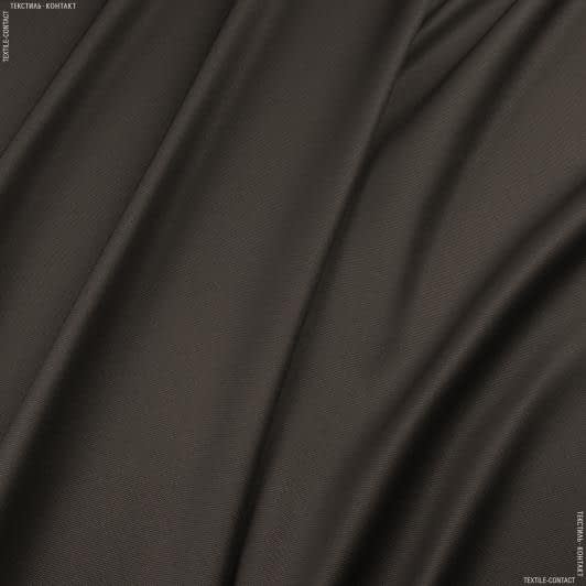 Ткани для пиджаков - Скатертная ткань рогожка Ниле  т.коричневый