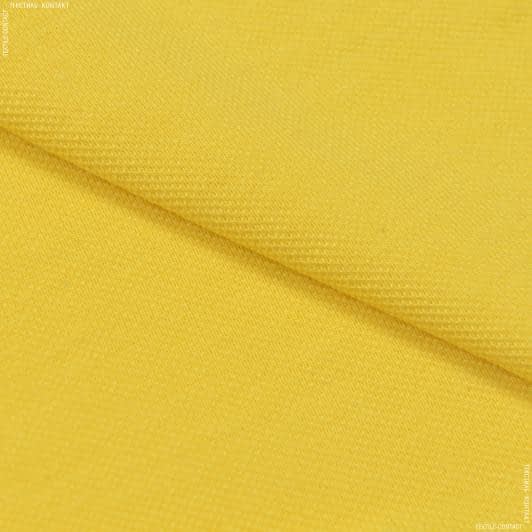 Ткани для футболок - Лакоста-евро желтая