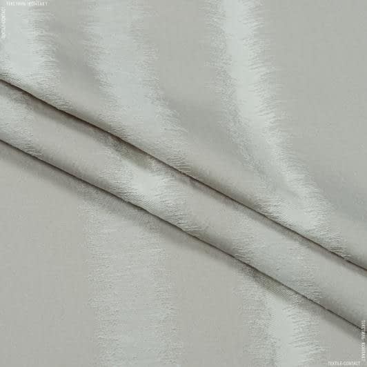 Тканини для штор - Декоративна тканина Каміла компаньйон смуга пісок,крем-брюле