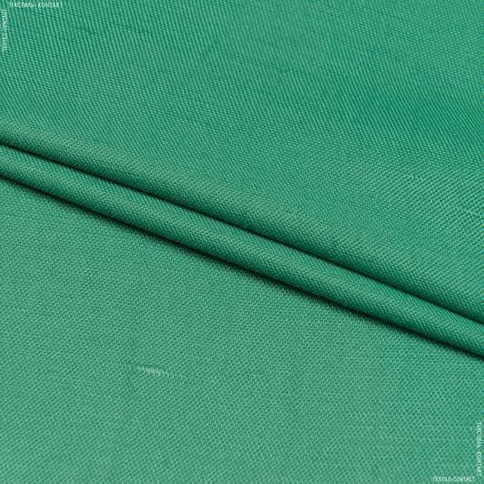 Ткани лен - Плательная Вискет-1 Аэро зеленая