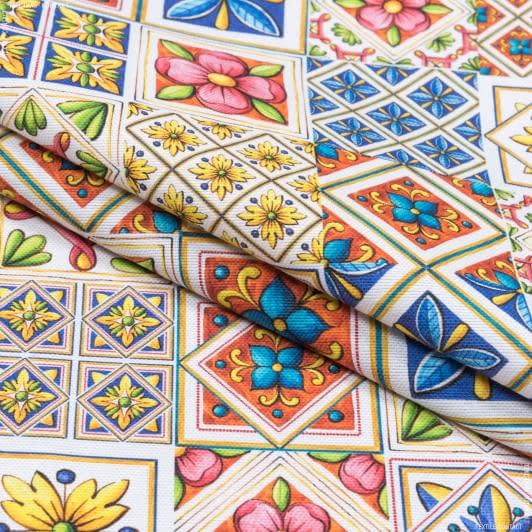 Ткани портьерные ткани - Декоративная ткань  лисбоа/lisboa мозаика мультиколор