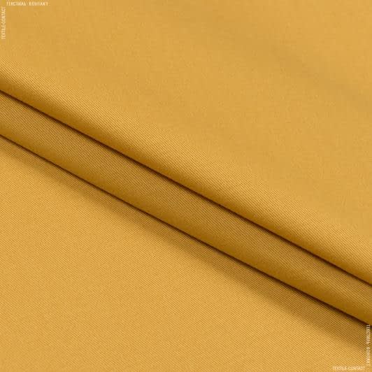 Тканини для банкетних і фуршетніх спідниць - Декоративний сатин гандія/gandia гірчиця