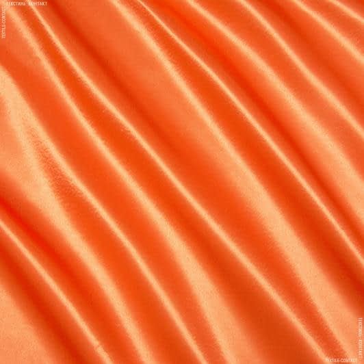 Ткани все ткани - Креп-сатин оранжевый