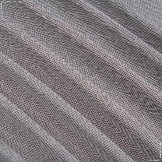 Тканини для покривал - Декор рогожка альбіно беж/шоколад