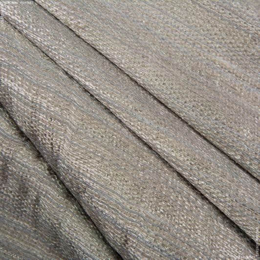 Ткани портьерные ткани - Декоративная ткань полоса Никея полоса цвет песок
