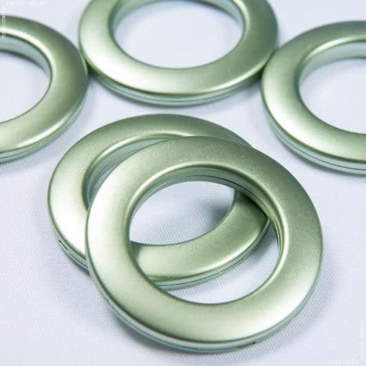 Тканини фурнітура для декоративних виробів - Люверс економ зелений 35 мм
