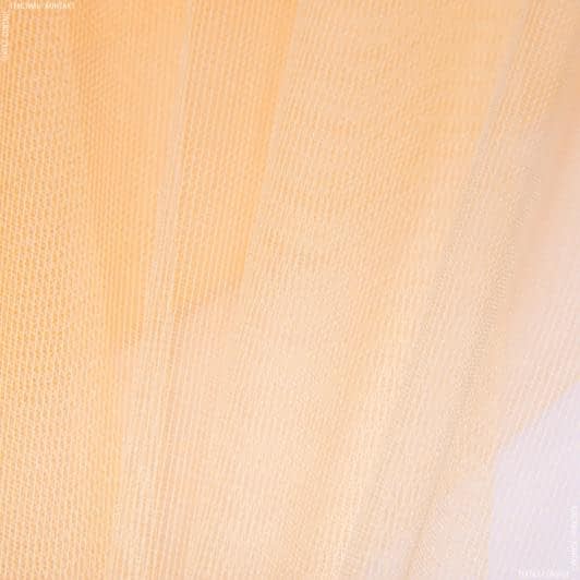 Ткани распродажа - Тюль Луса цвет персик с утяжелителем