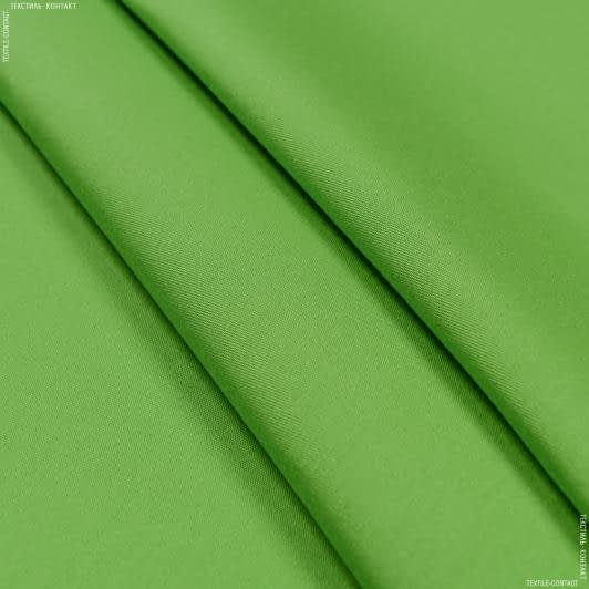 Тканини horeca - Дралон /LISO PLAIN колір зелене яблуко