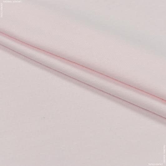 Тканини кулірні - Кулір-стрейч  світло-рожевий