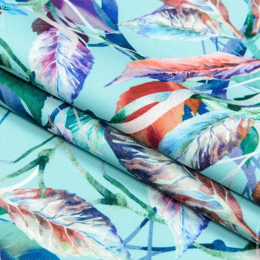 Тканини для декоративних подушок - Декоративний нубук Петек Баскілі  / BASKILI тропічний ліс