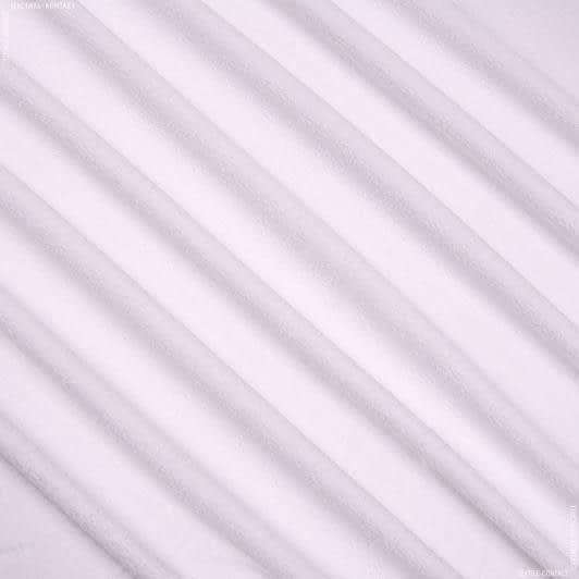 Ткани ворсовые - Махровое полотно двухстороннее белый