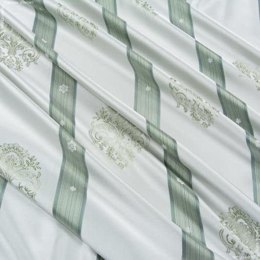 Тканини для підкладки - Порт арель смуга т. оливка