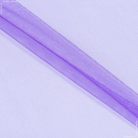 Ткани для бальных танцев - Фатин мягкий фиолетово-сиреневый