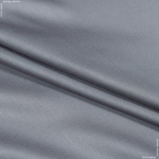 Ткани для пиджаков - Плательный сатин серый