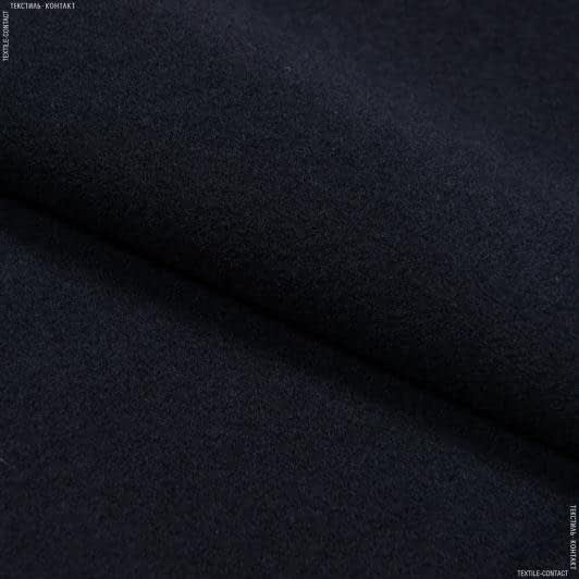 Ткани для верхней одежды - Пальтовый кашемир вирджиния темно-синий