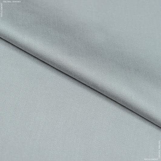Ткани для платьев - Плательный сатин светло-серый