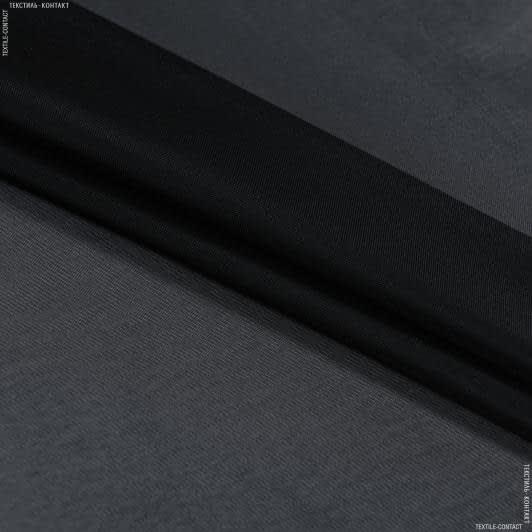 Тканини для драпірування стін і стель - Тюль Вуаль /VUAL чорний