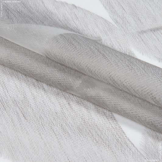 Ткани гардинные ткани - Тюль  Меридиана серо-бежевый
