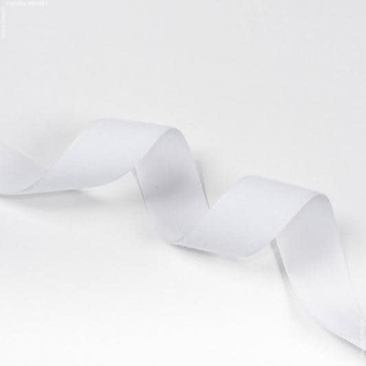 Ткани для декора - Липучка Велкро пришивная мягкая часть белая 50мм/25м