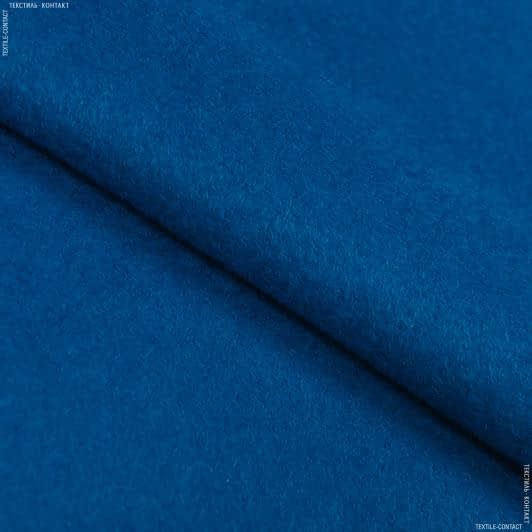 Тканини для верхнього одягу - Пальтовий кашемір колір морської хвилі