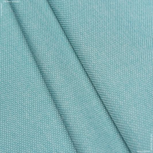 Тканини портьєрні тканини - Рогожка Брук колір лазурний