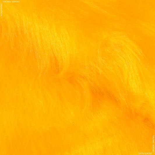 Ткани для карнавальных костюмов - Мех искусственный желтый