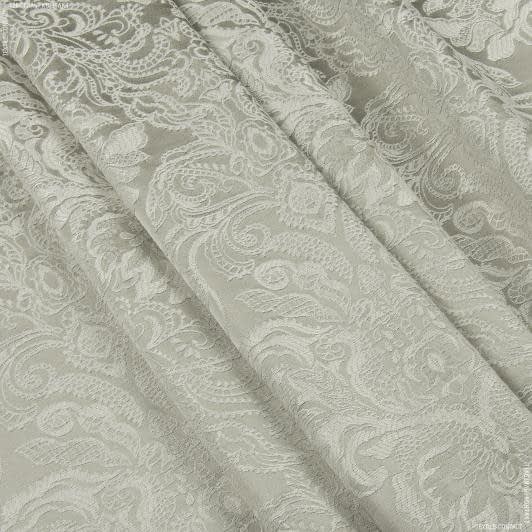 Тканини для римських штор - Портьєрна тканина Респект сіра