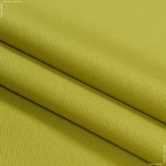 Тканини портьєрні тканини - Декоративна тканина панама Песко колір гороховий