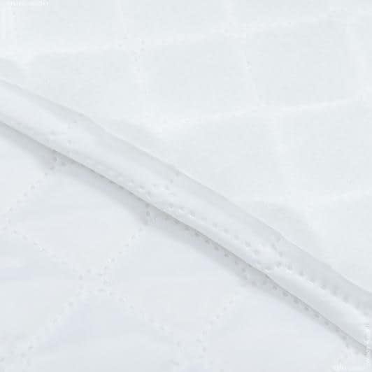 Ткани подкладочная ткань - Синтепон 100g термопай 3см*3см с подкладкой 190т белый
