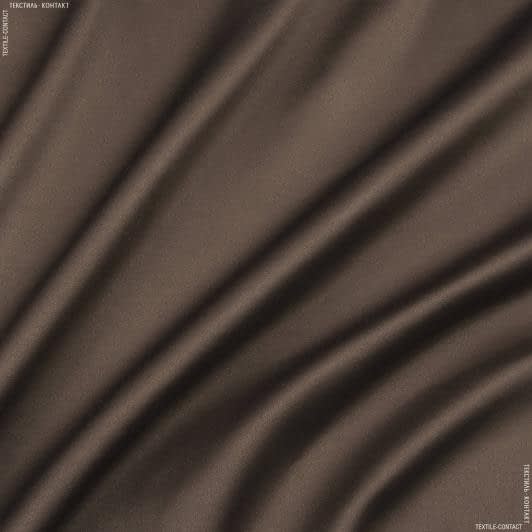 Ткани для блузок - Скатертная ткань сатин Арагон-3  каштан