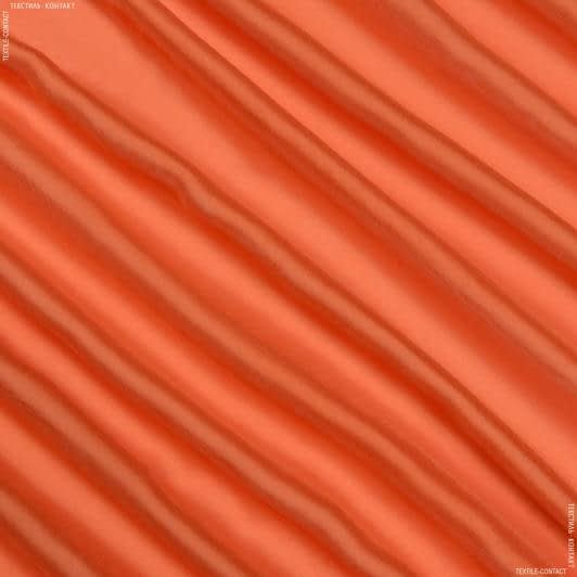 Ткани для платков и бандан - Шифон-шелк натуральный оранжевый