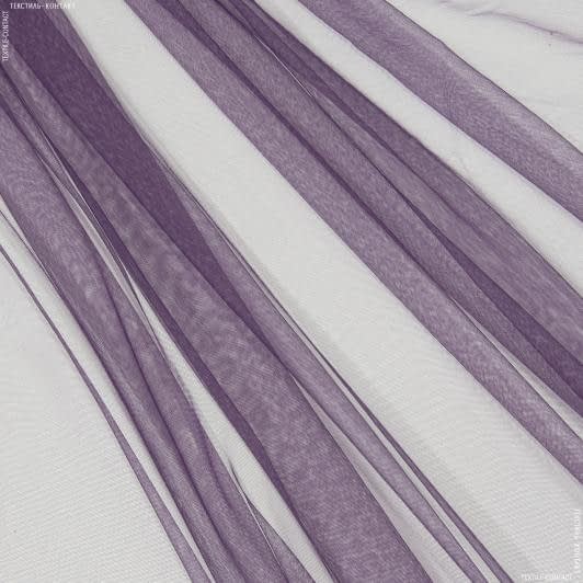 Ткани для тюли - Микросетка Энжел цвет баклажан