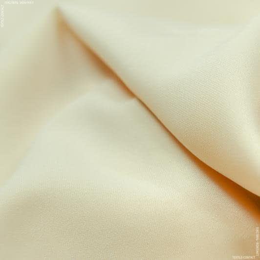 Тканини вуаль - Тюль креп Жоржет колір пiсок з обважнювачем