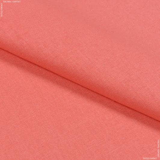 Ткани портьерные ткани - Декоративный Лен цвет кораловый