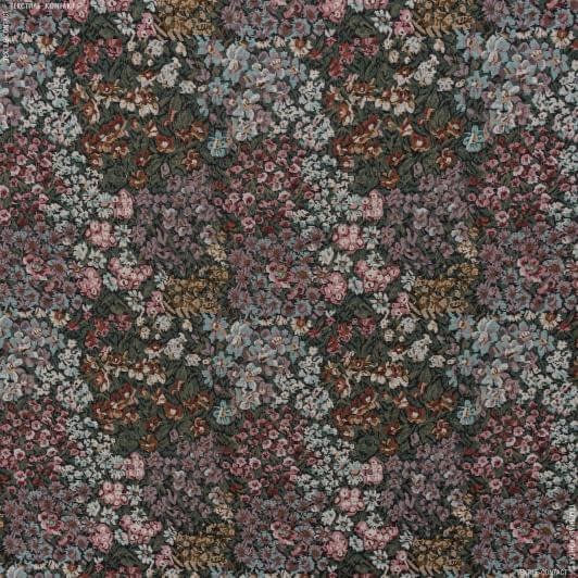 Тканини для декоративних подушок - Гобелен салвія квіточки дрібні