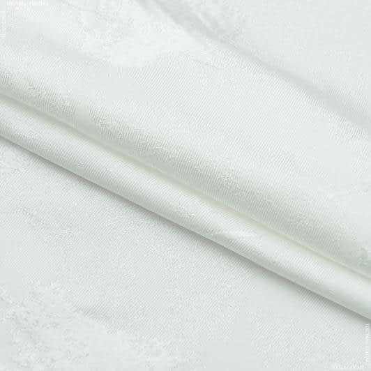 Ткани для штор - Жаккард Деревья белый