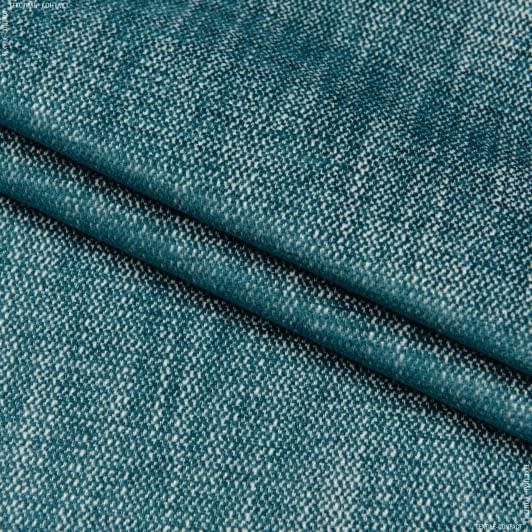 Тканини для декоративних подушок - Шеніл Джолі колір аквамарин