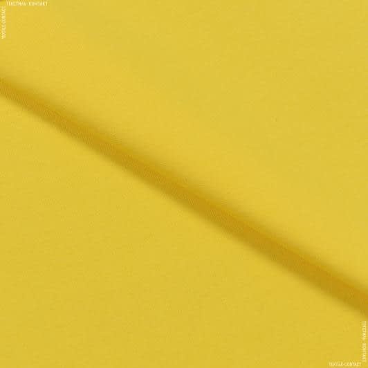 Тканини для дитячого одягу - Футер-стрейч 2х-нитка жовто-лимонний