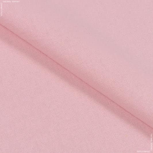 Ткани для сумок - Декоративный Лен светло-розовый
