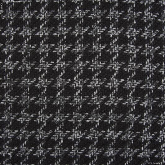 Тканини для шкільної форми - Костюмна рогожка arlino чорно-білий