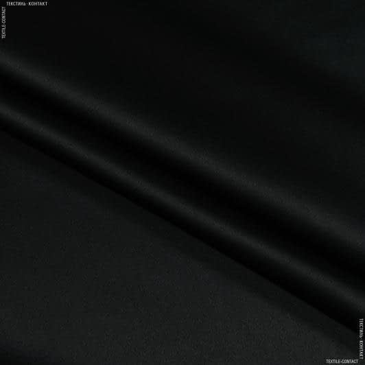 Ткани портьерные ткани - Блекаут / BLACKOUT черный блеск