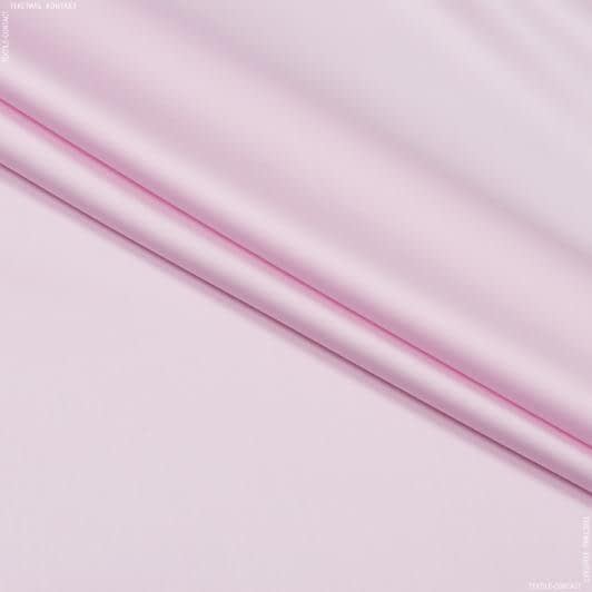 Ткани для рубашек - Сорочечная Бергамо сатен розовая