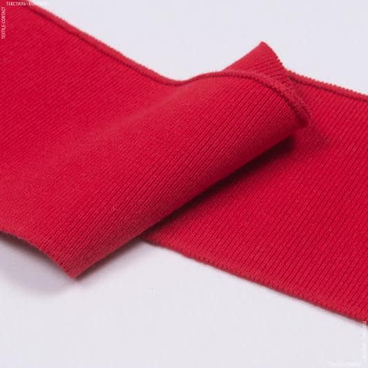 Ткани для одежды - Воротник-манжет  красный 10х42см